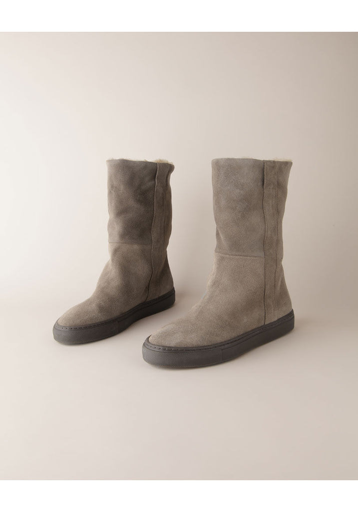 Suede Pull-On Boot