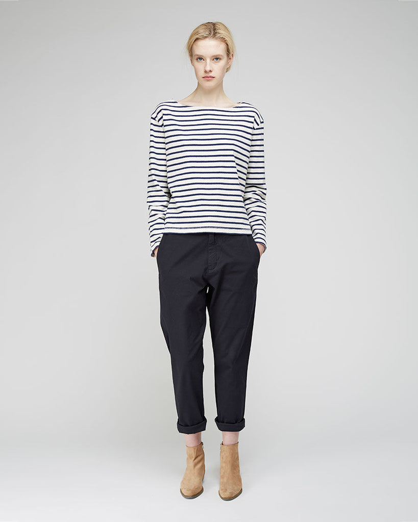 Adrian Contrast Stripe Longsleeve