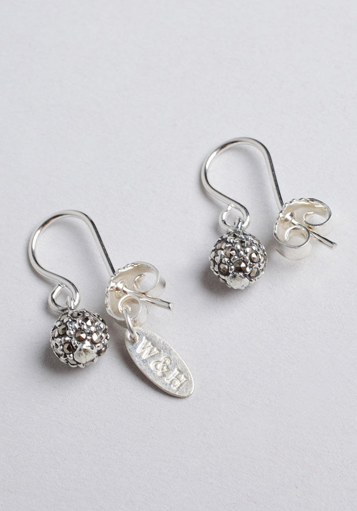Marcasite Hook Earrings