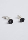 Onyx Post Earrings