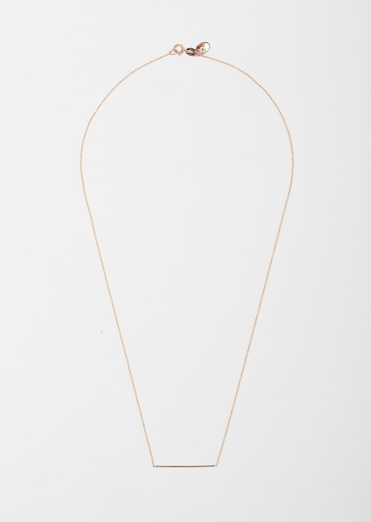 Line Pendant Necklace