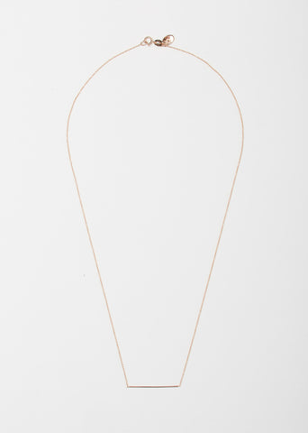 Line Pendant Necklace