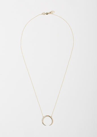 Eternal Tusk Pendant Necklace