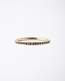 Eternity Band with Black Diamonds