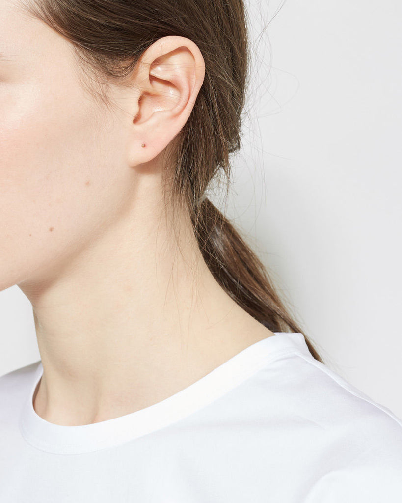 1.5mm Tiny Sequin Earring