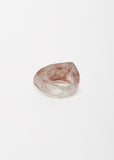 Rutilated Quartz Rock Ring