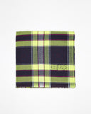 Fluorescent Check Scarf