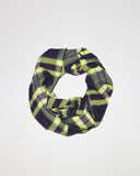 Fluorescent Check Scarf