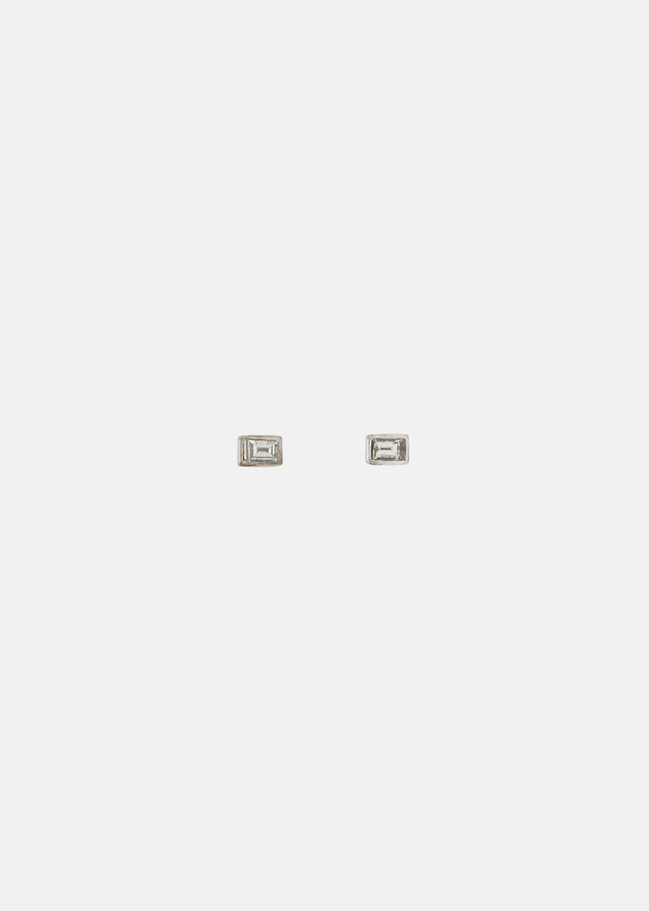 Single Baguette Stud D-S