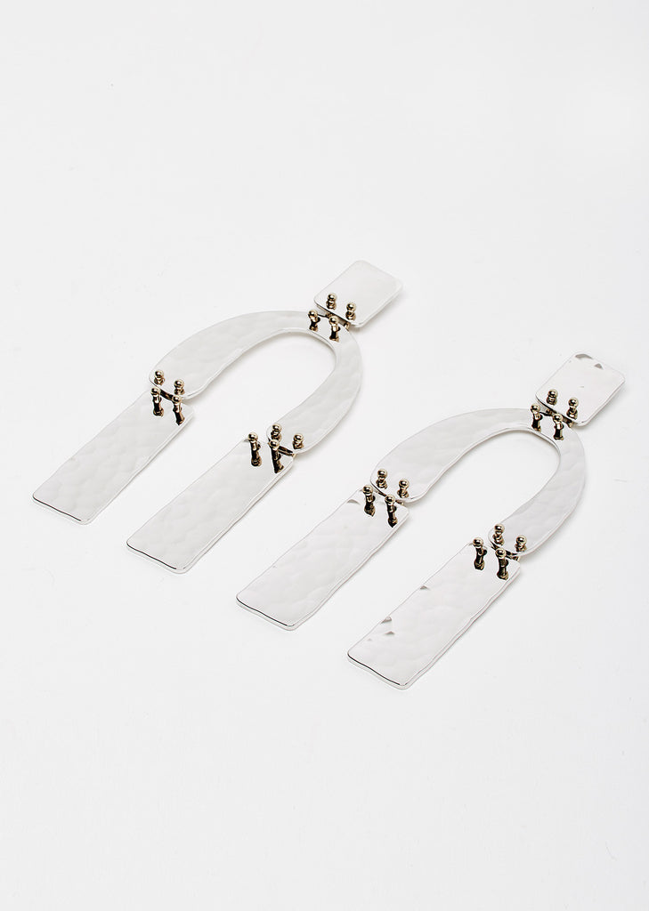 Medium Hammered Earrings