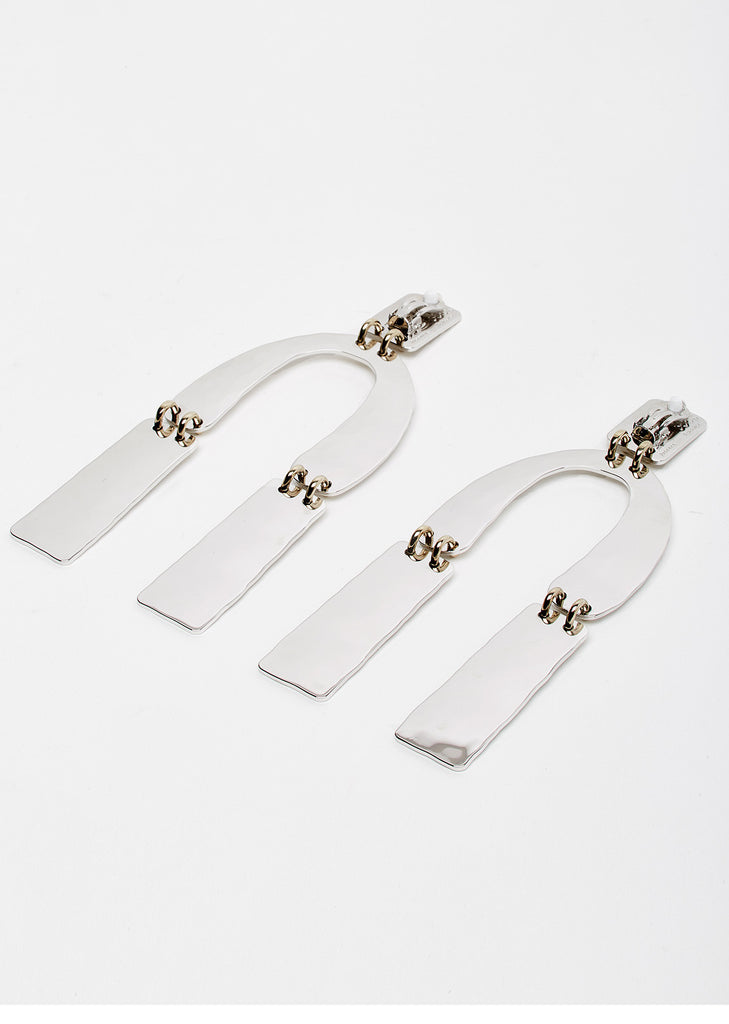 Medium Hammered Earrings