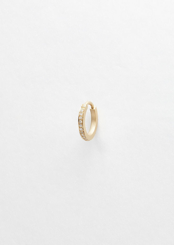 Daisy Diamant Hoop Earring