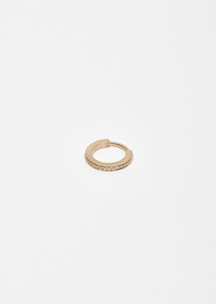 Daisy Diamant Hoop Earring