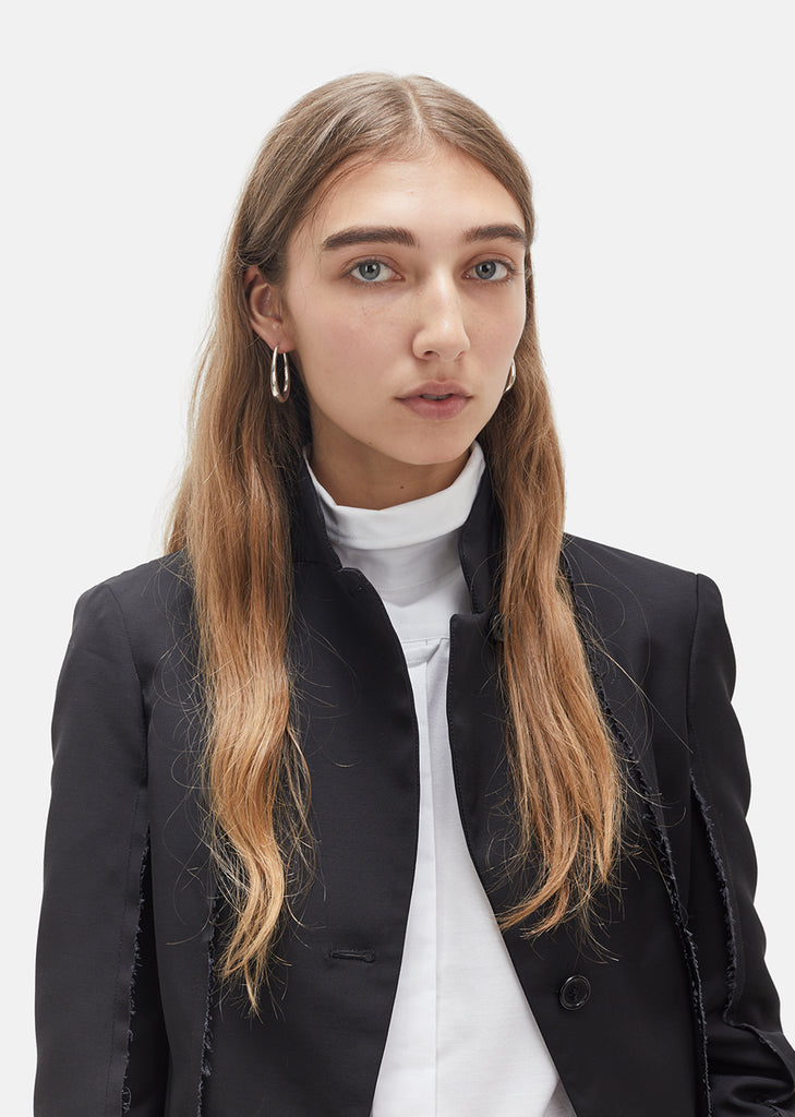 Small Egg Hoop Earrings