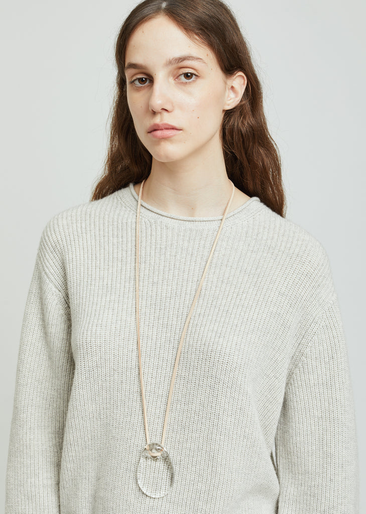 Big Drop Glass Necklace