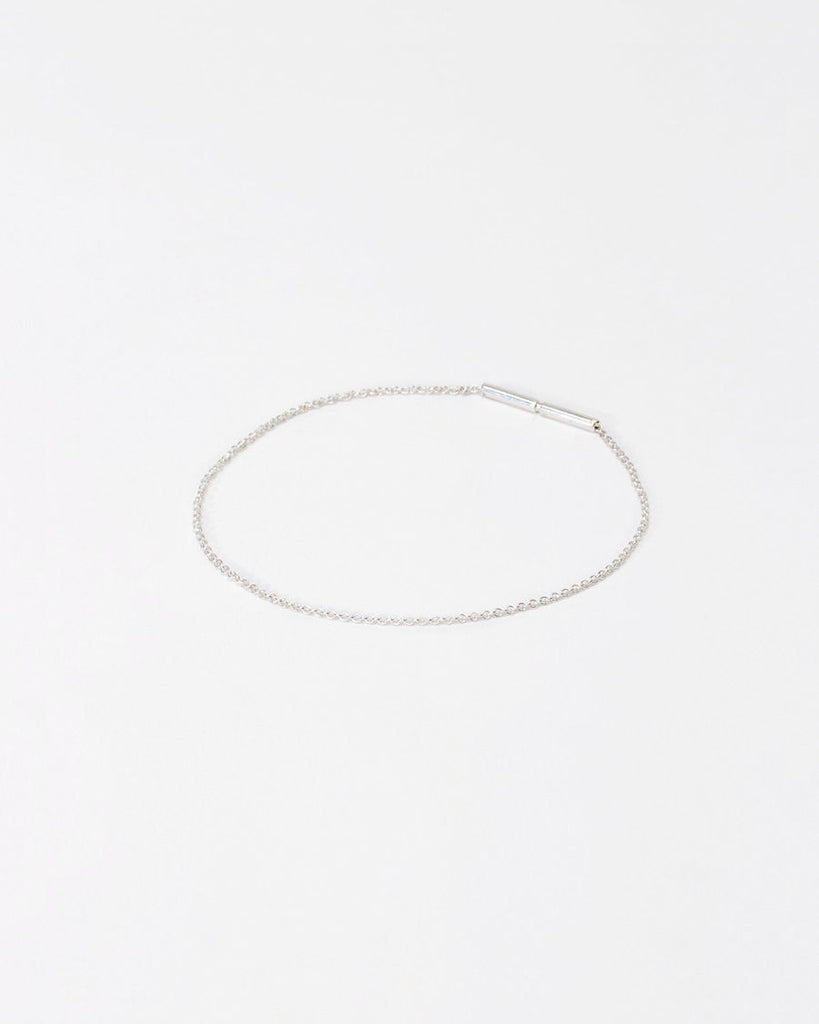 Silver Fine Round Bracelet