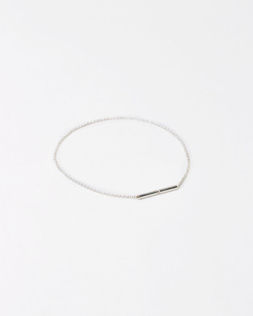 Silver Fine Round Bracelet