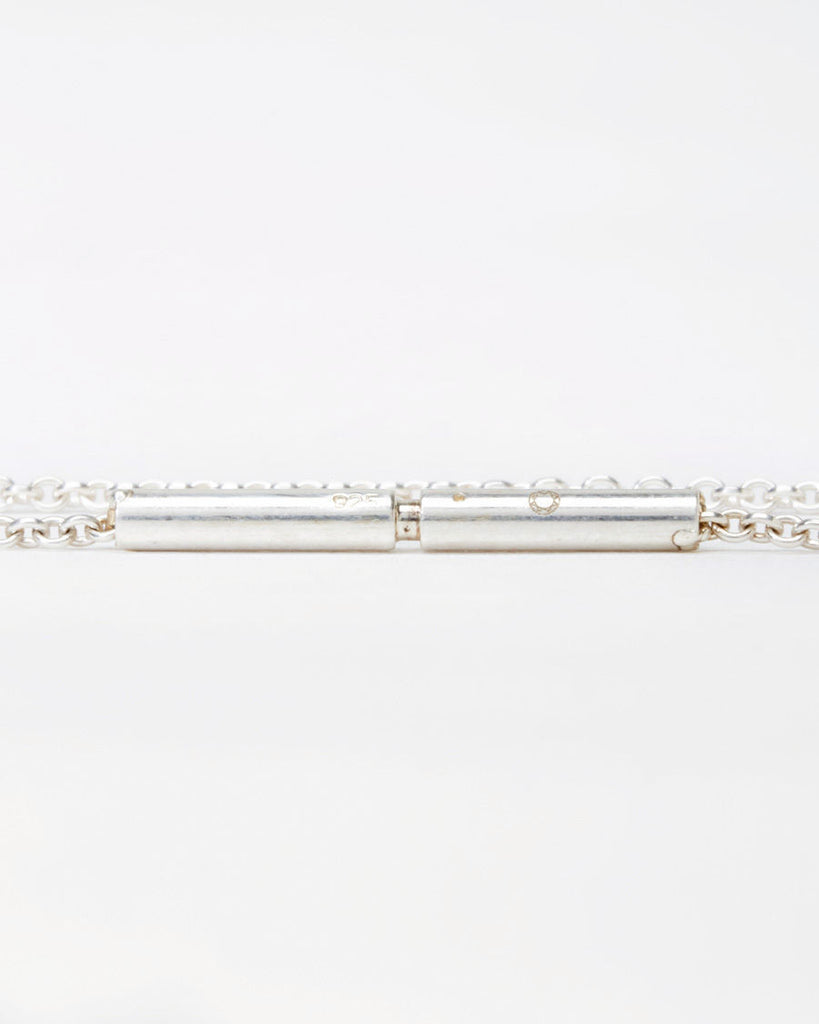 Silver Fine Round Bracelet