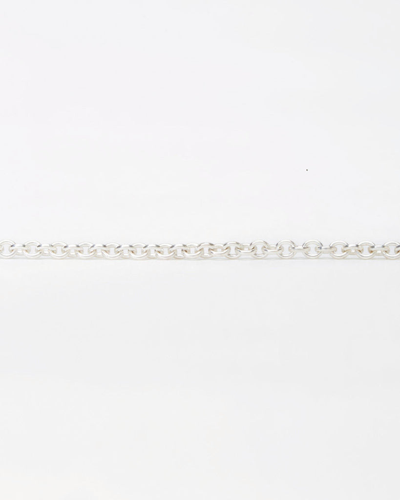 Silver Fine Round Bracelet