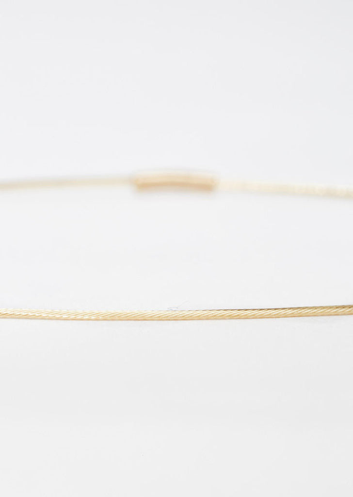 18K Gold Superfine Bracelet