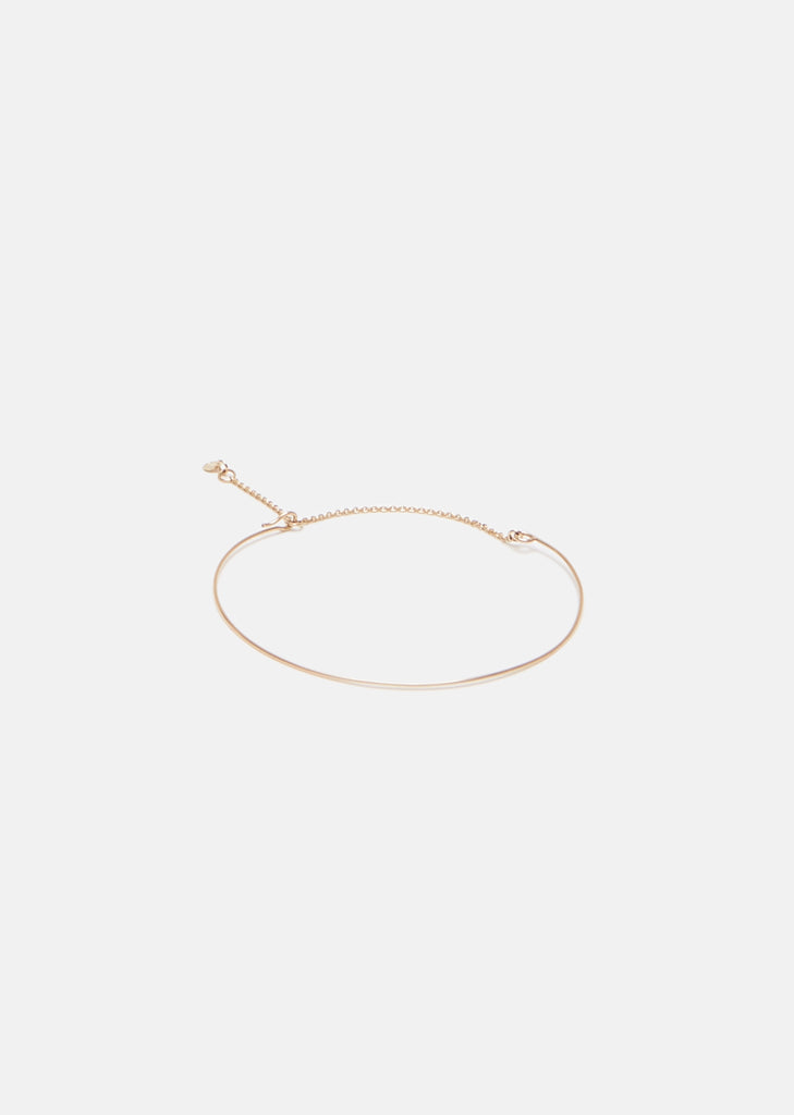 18K Rose Gold Wire Bracelet