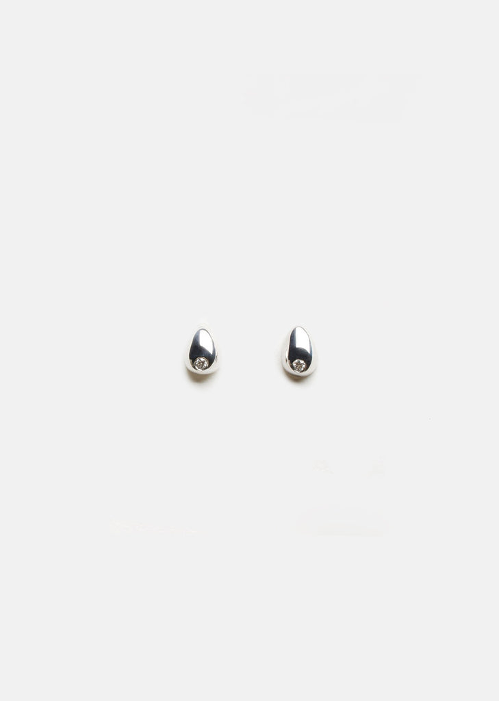 Diamond Tiny Egg Studs
