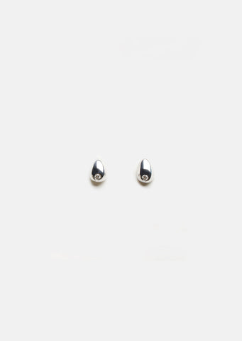 Diamond Tiny Egg Studs
