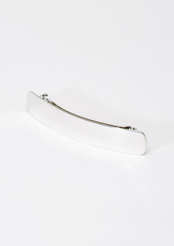 Silver Barrette