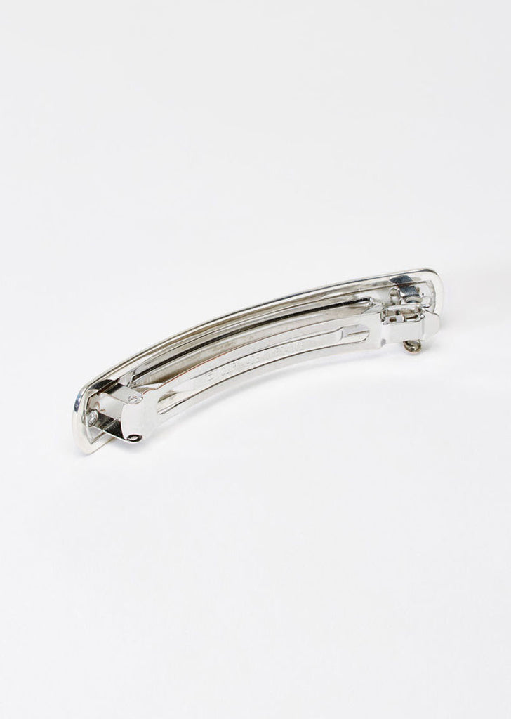 Silver Barrette