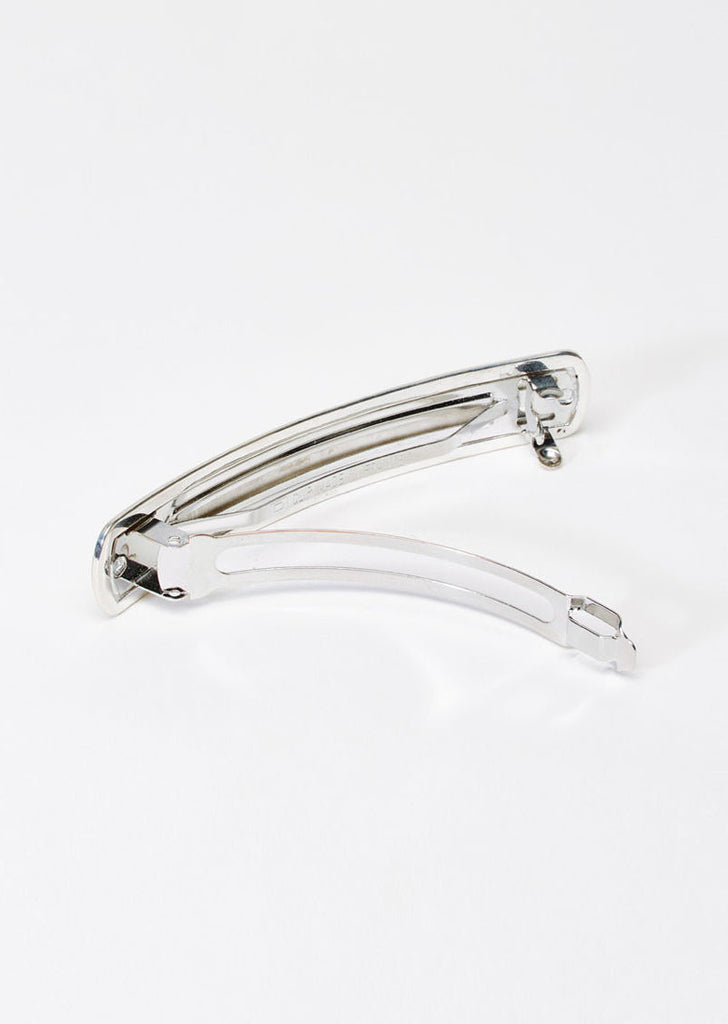 Silver Barrette