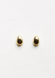 Gold Tiny Egg Studs