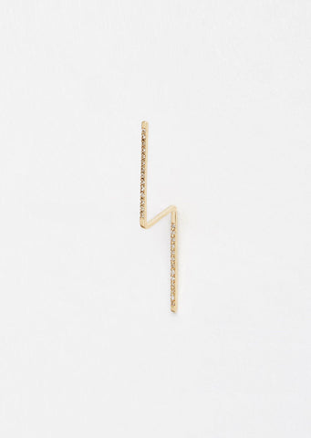 Diamond Post Earring