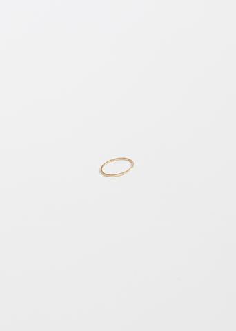 Form 18K Yellow Gold Earring 15 (01), Single