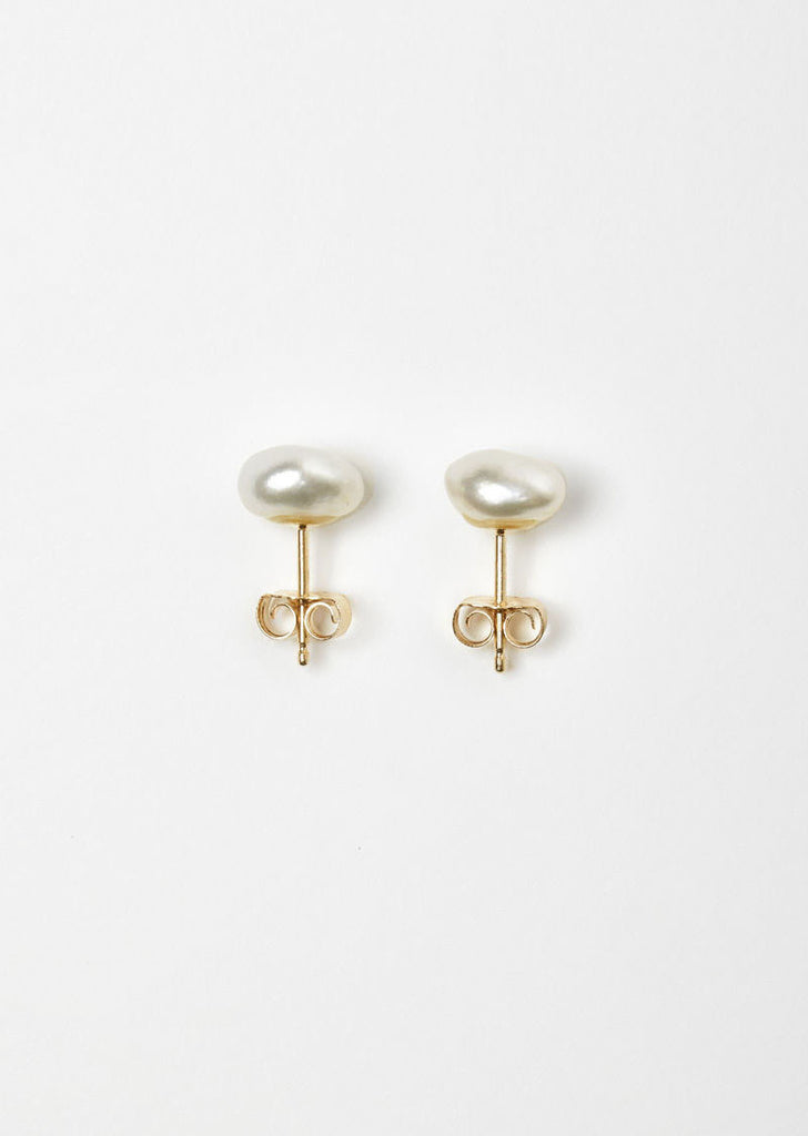 Keshi Pearl Studs