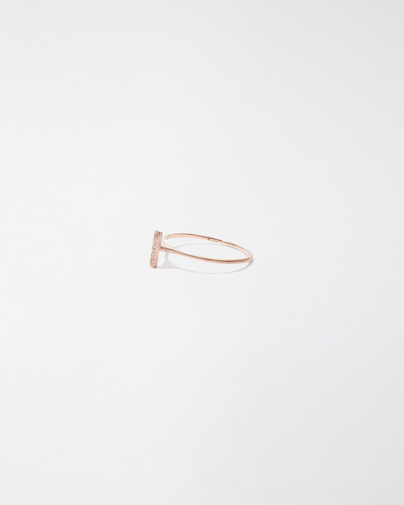 Diamond Bar Ring