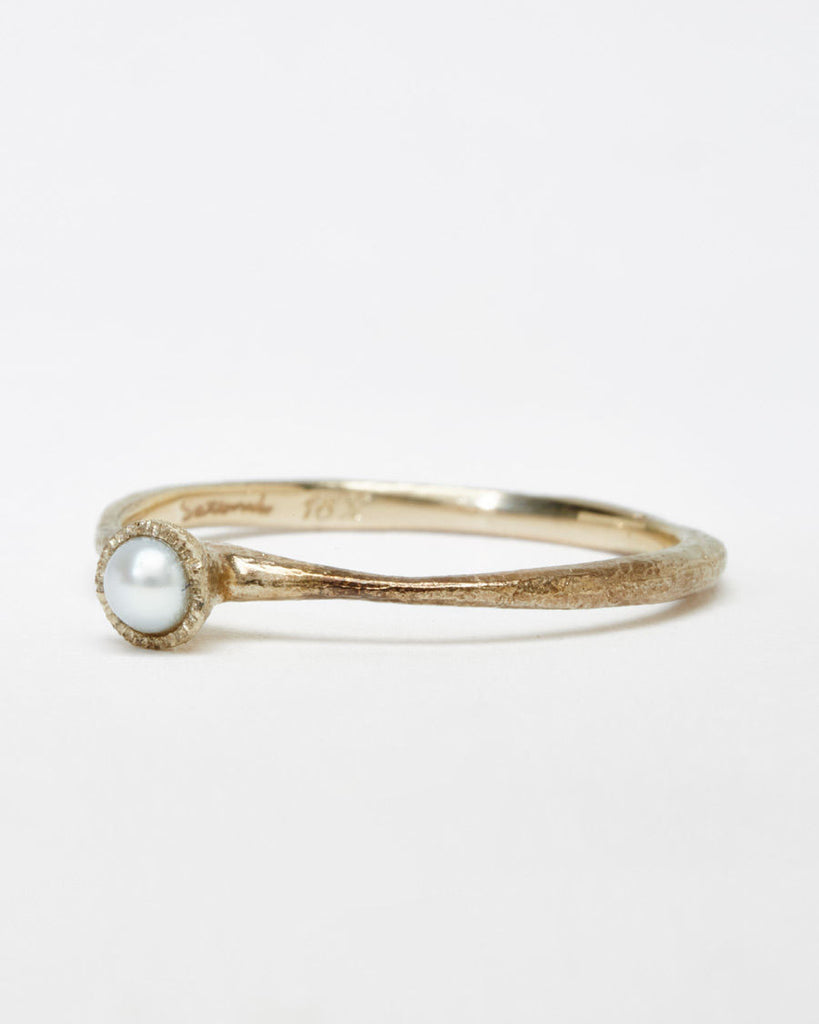 Single Pearl Ring