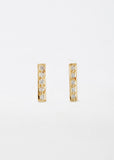 Diamond Bar Earrings