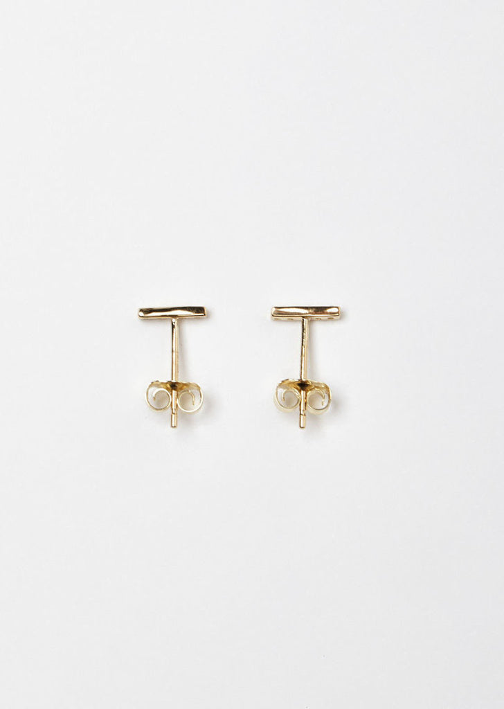 Diamond Bar Earrings