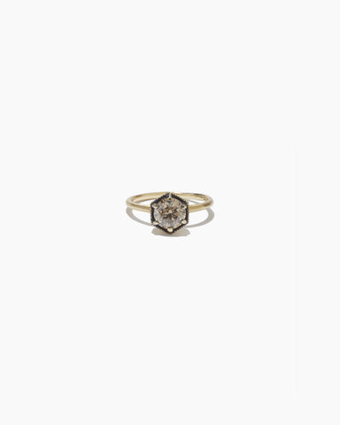 Large Brown Diamond Ring