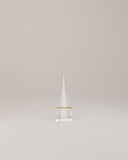 Gold Band with Diamond Inlay