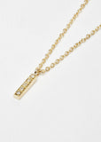 Diamond Bar Necklace