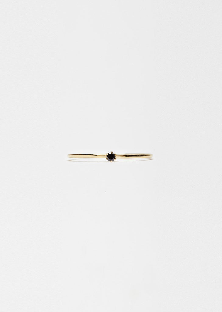 Baby Black Diamond Ring