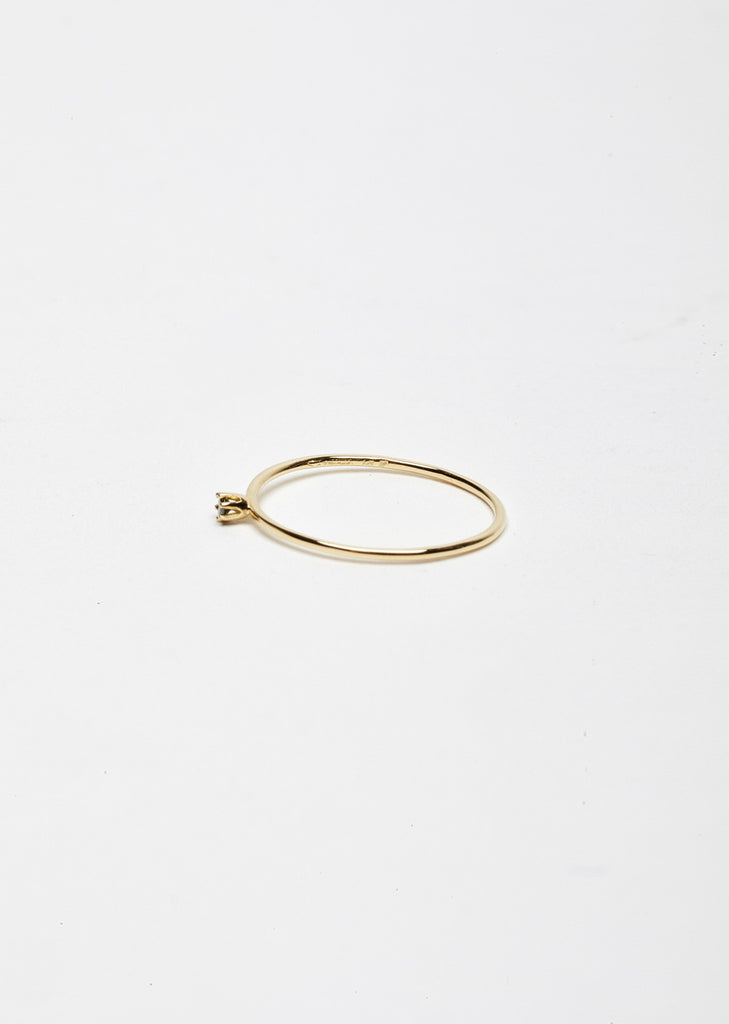 Baby Black Diamond Ring