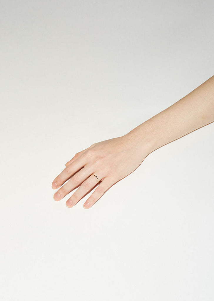 Baby Black Diamond Ring