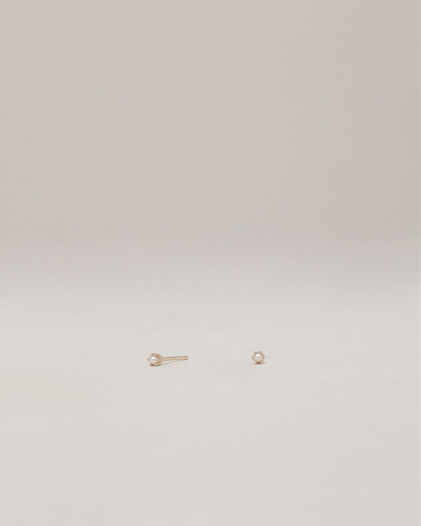 Tiny Pearl Studs
