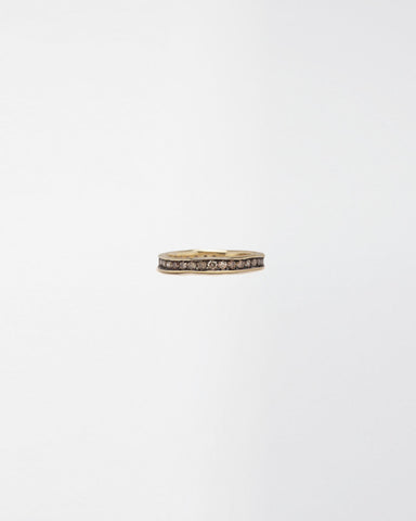 Cognac Diamond Eternity Ring
