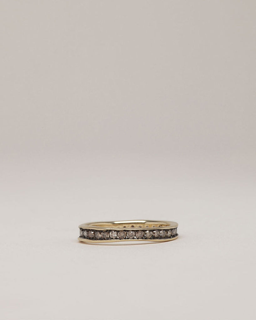 Cognac Diamond Eternity Ring