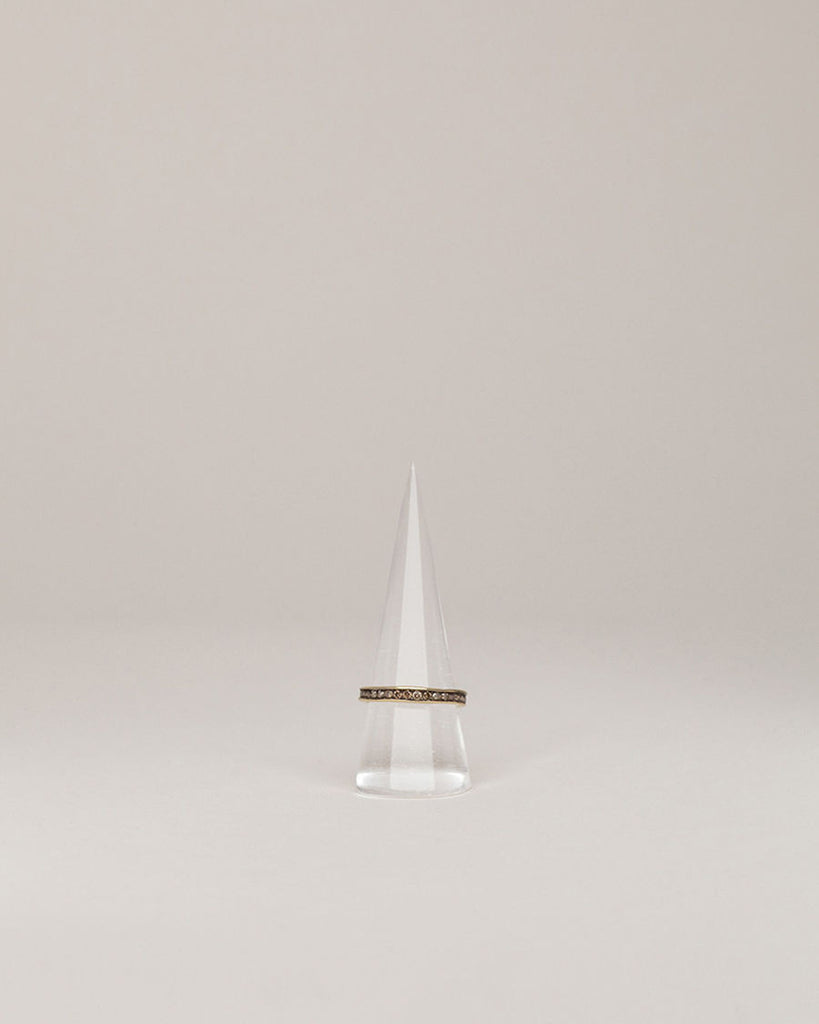 Cognac Diamond Eternity Ring