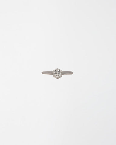 Platinum Diamond Soliatire Ring