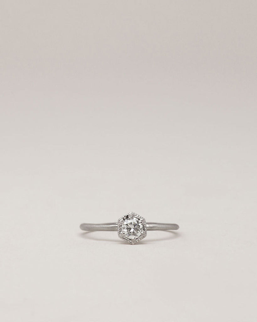Platinum Diamond Soliatire Ring